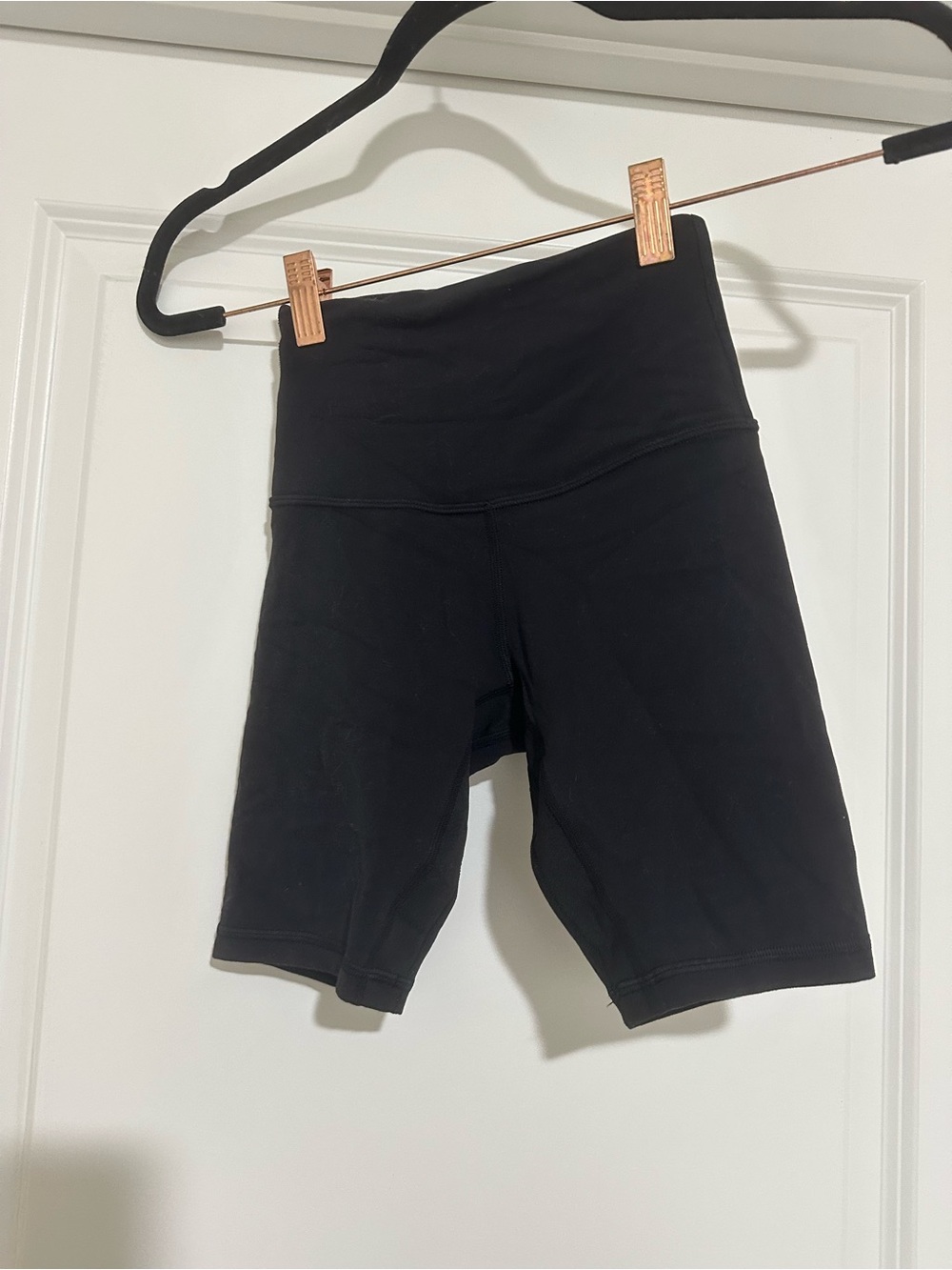 lululemon athletica Black High-Rise Bike Shorts